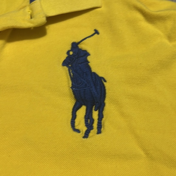 Vintage Ralph Lauren Big Pony Polo Yellow - Picture 2 of 6